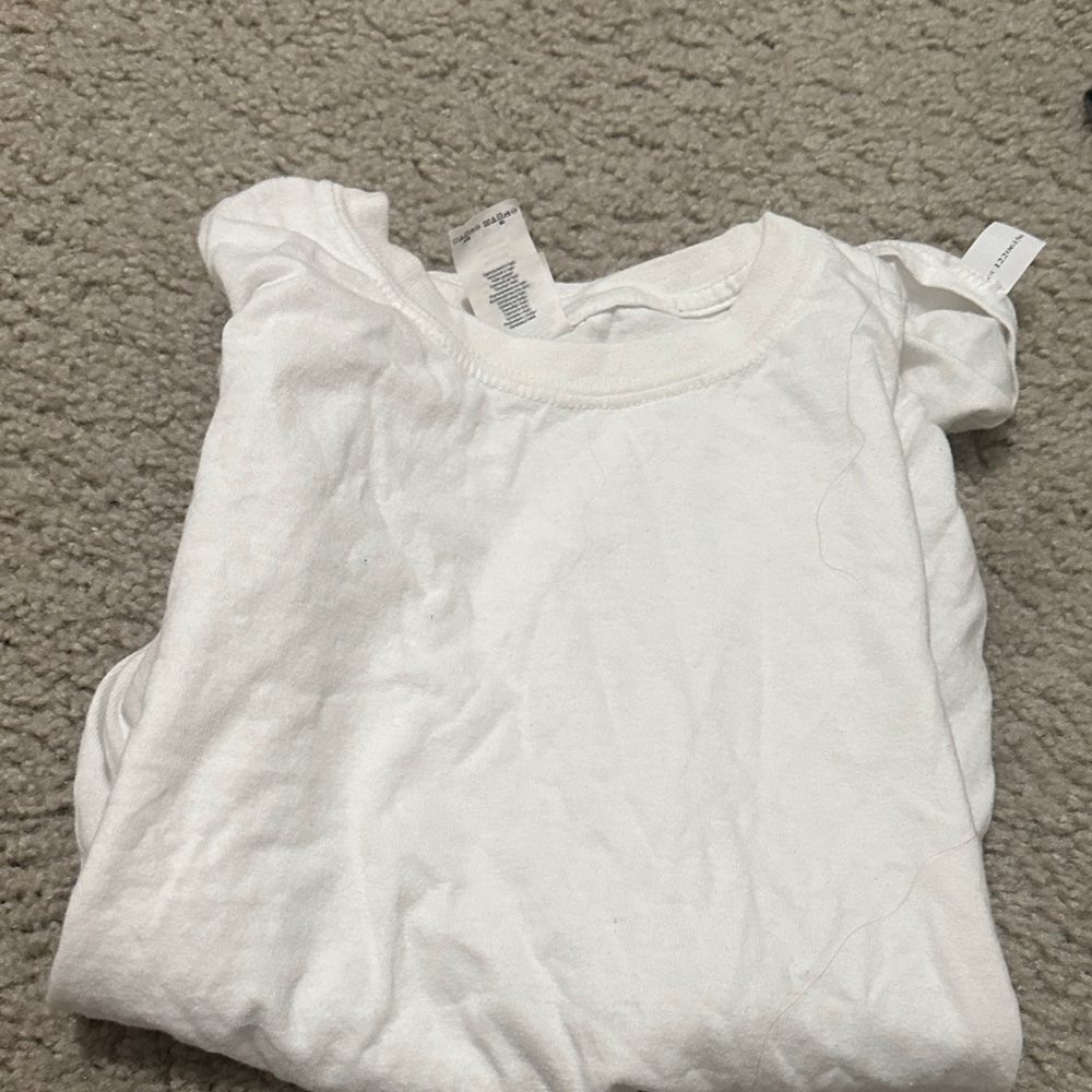 Gildan Kids White Short Sleeve Tee